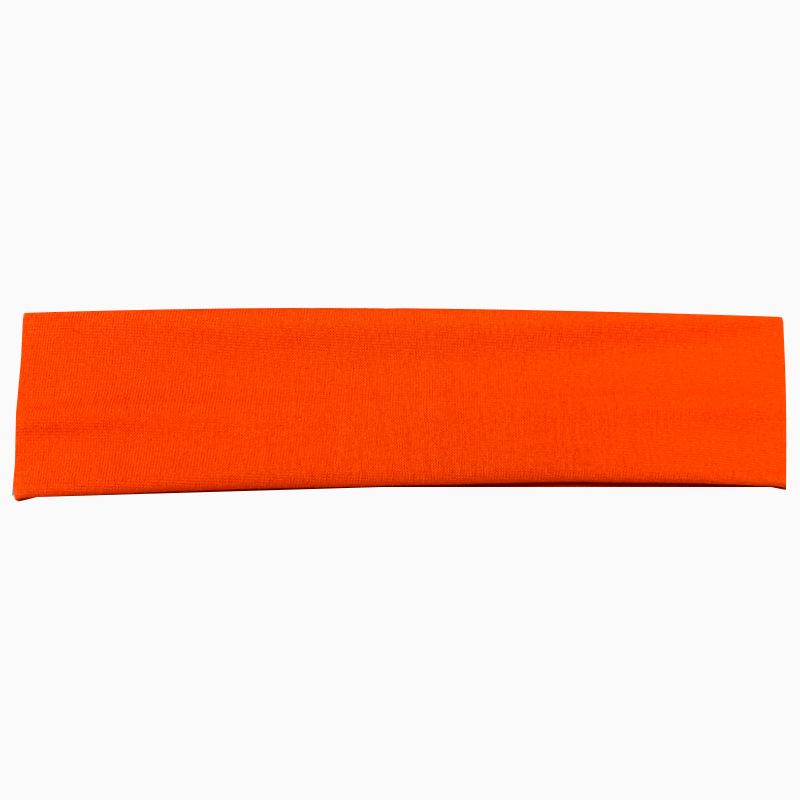 Popular Solid Color High-Elastic Sports Headband for Yoga, Fitness, Running, and Sweat Absorption