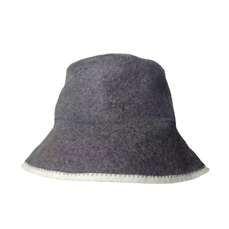 Light Weight Felted Sauna Hat Providing Superior Insulation And Moisture Management Ensuring Head Comfortable