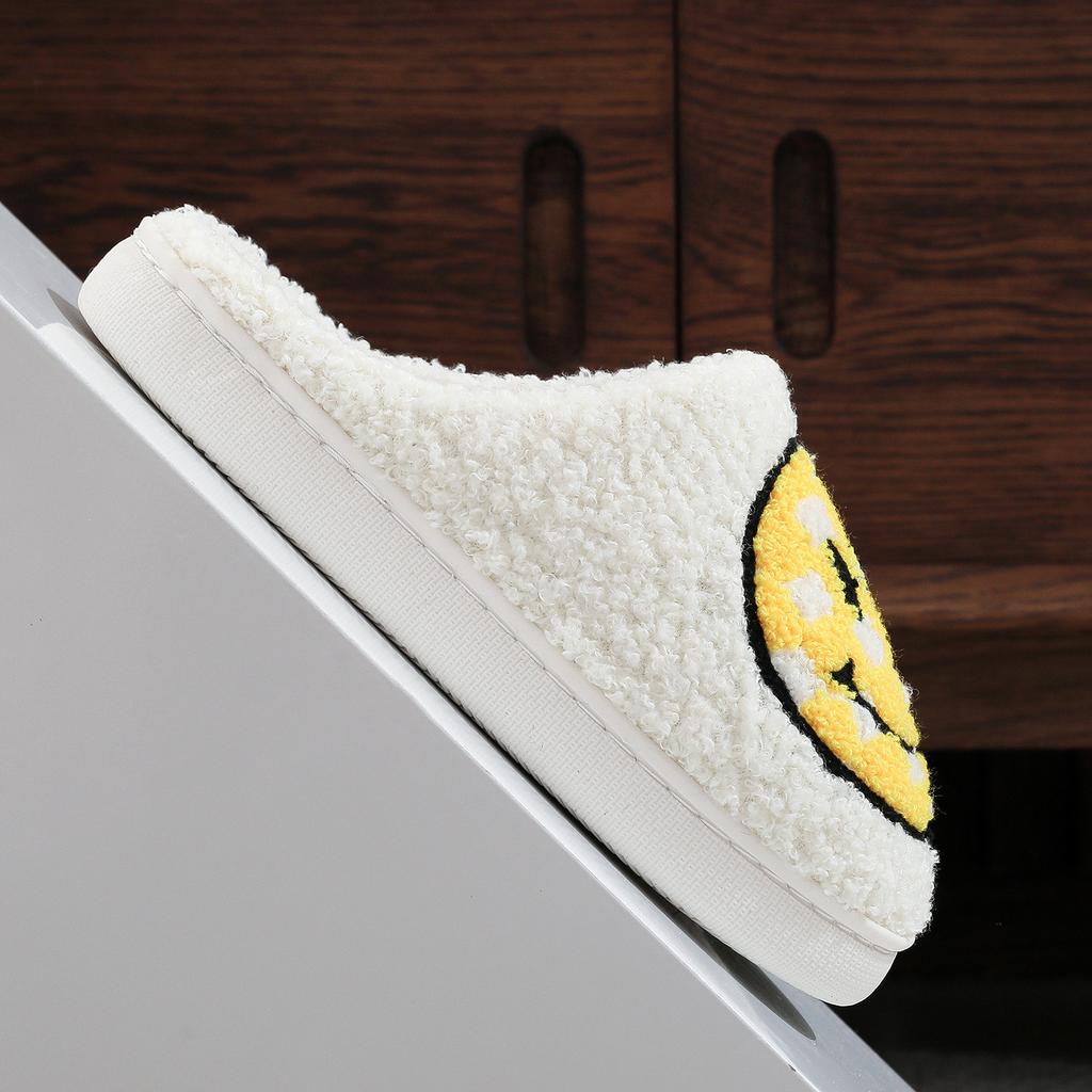 Mote Dame Tøfler Vinter Innendørs Varme Søte Tegneserie Katt Soverom Lettvekt Myk Såle Pustende Fritid Plysj Sko Par