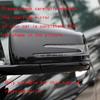 Dla mercedes-benz klasy A W176 2013-2018 A160 A180 A200 A220 A250 A45 AMG chromowana boczna osłona lusterka wstecznego z włókna węglowego
