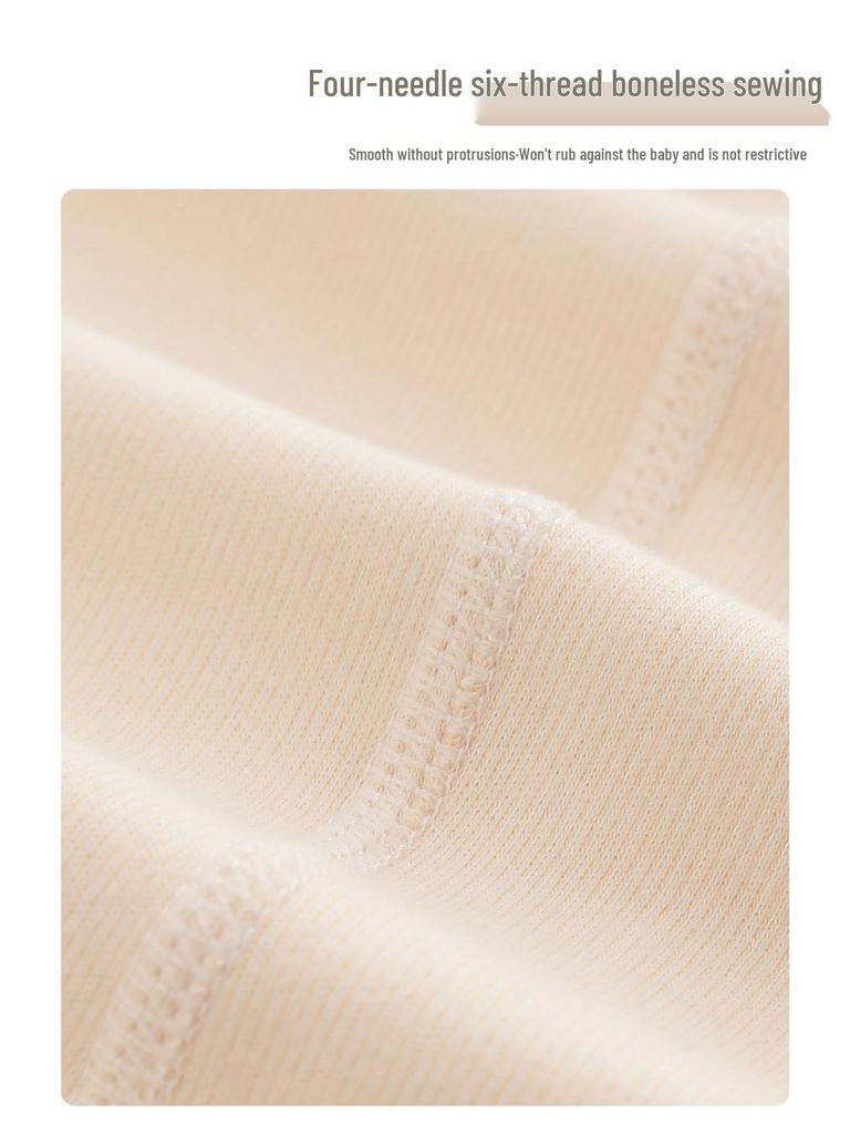 Warm Baby Bodysuit - Autumn/Winter Long Sleeve Velvet Romper with High Neck for Boys & Girls