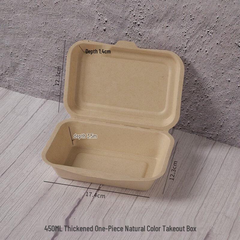 ZISIZ Disposable Rectangular Takeout Container