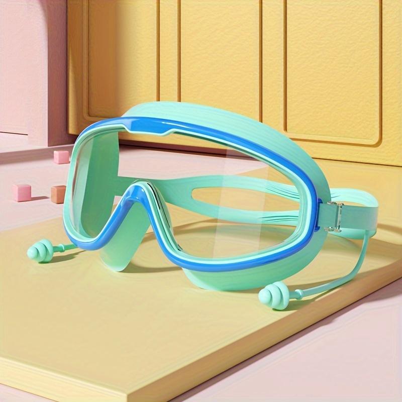 1pc Children's Swimming Goggles, Large Frame Waterproof Anti-fog Swimming Glasses, Fit For Boys And Girls Aged 3-14
