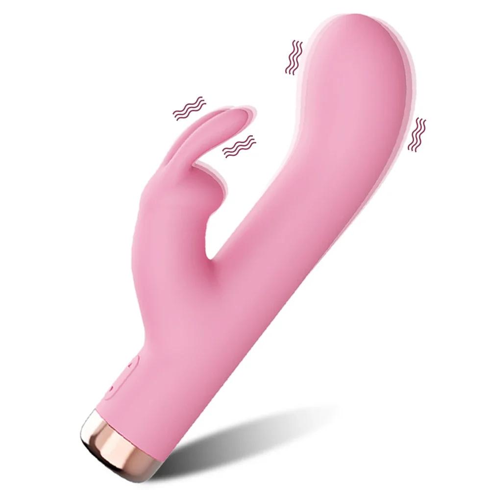 Vagina Clit Rabbit Vibrator For Women G-Spot Vibrators Clitoris Stimulator Female Masturbation Adult Products Sex Toys For Women