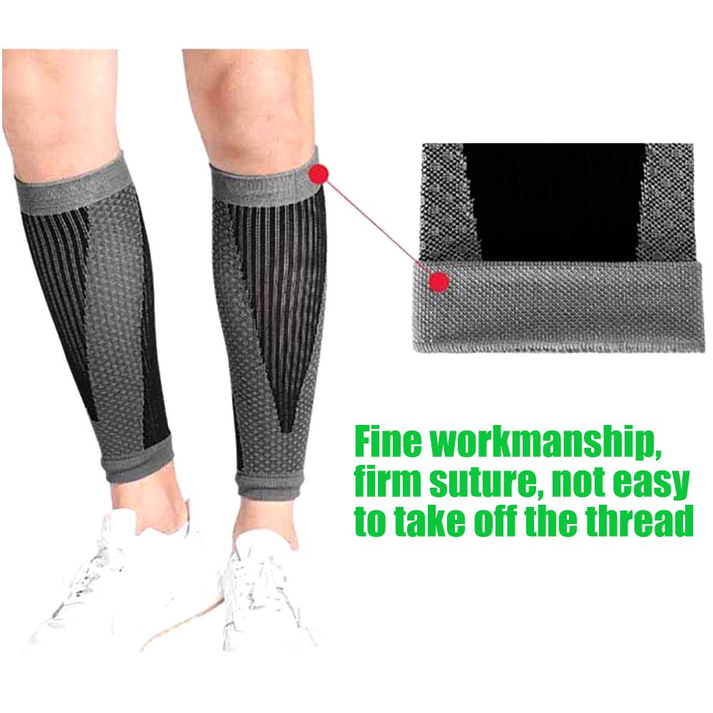 1 Pair Calf Compression Sleeves for Men & Women - Calf Support Leg Compression Socks for Shin Splint, Calf Pain Relief