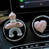 2024 New Arrival Creative Car Aromatherapy Perfume Car Vent Decoration Fragrant Stone Car Interior Decoration Ornament Gift