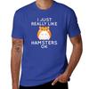 I Just Really Like Hamsters Ok T-Shirt anime tshirt tops anime shirts men