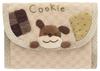 Olympus Silk Patchwork Kit Animal Sweets Cookie-Loving Dog Card Case PA-736