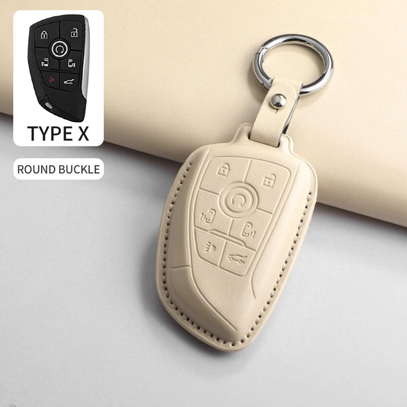 Car Key Case Cover For Buick Envision S/Plus Gl8 Lu Zun Phev Century Avenir Car Remote Key Shell Durable Protecter Accessories