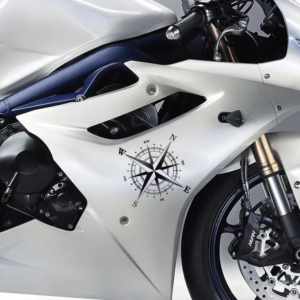 Navigate Compass Car Sticker Window Windshield Reflective Vinyl Decals Truck Motorcycle Vinyl Waterproof Sticker Accessories
