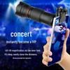Telescop pentru telefon mobil 40x: Diafragmă Mare, Mărire Ridicată, Obiectiv Retractabil HD pentru Fotografie de Concert
