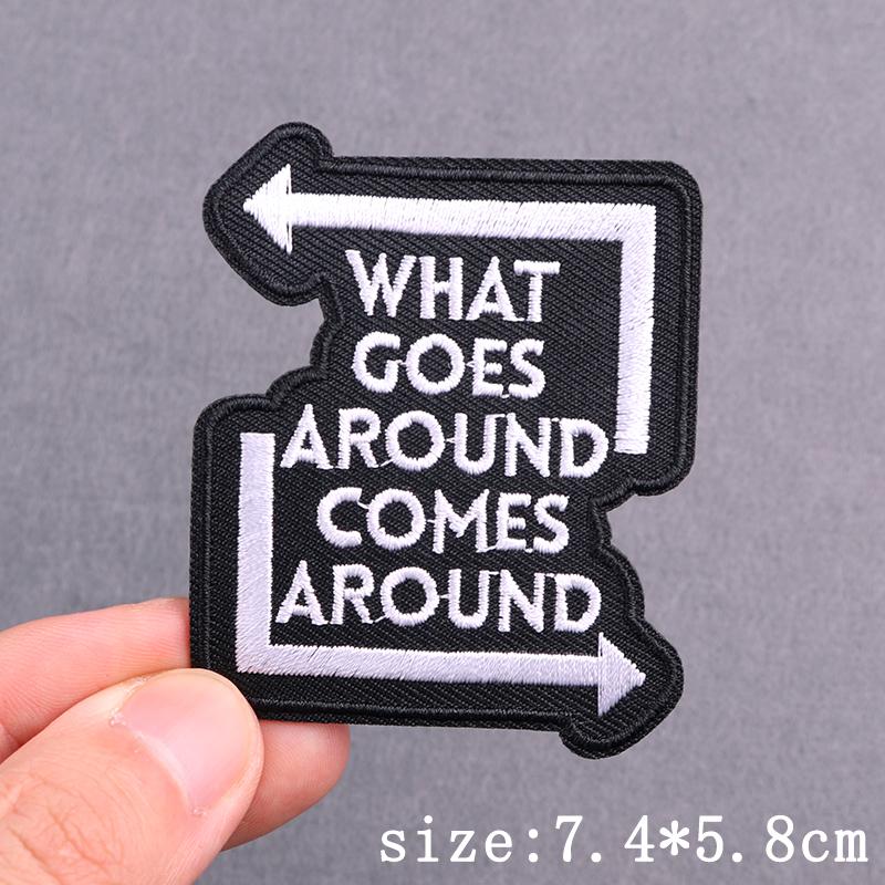 Letters Slogan Embroidery Patch Iron On Embroidery Patches For Clothing Thermoadhesive Patches On Clothes Book Lover Patch Decor