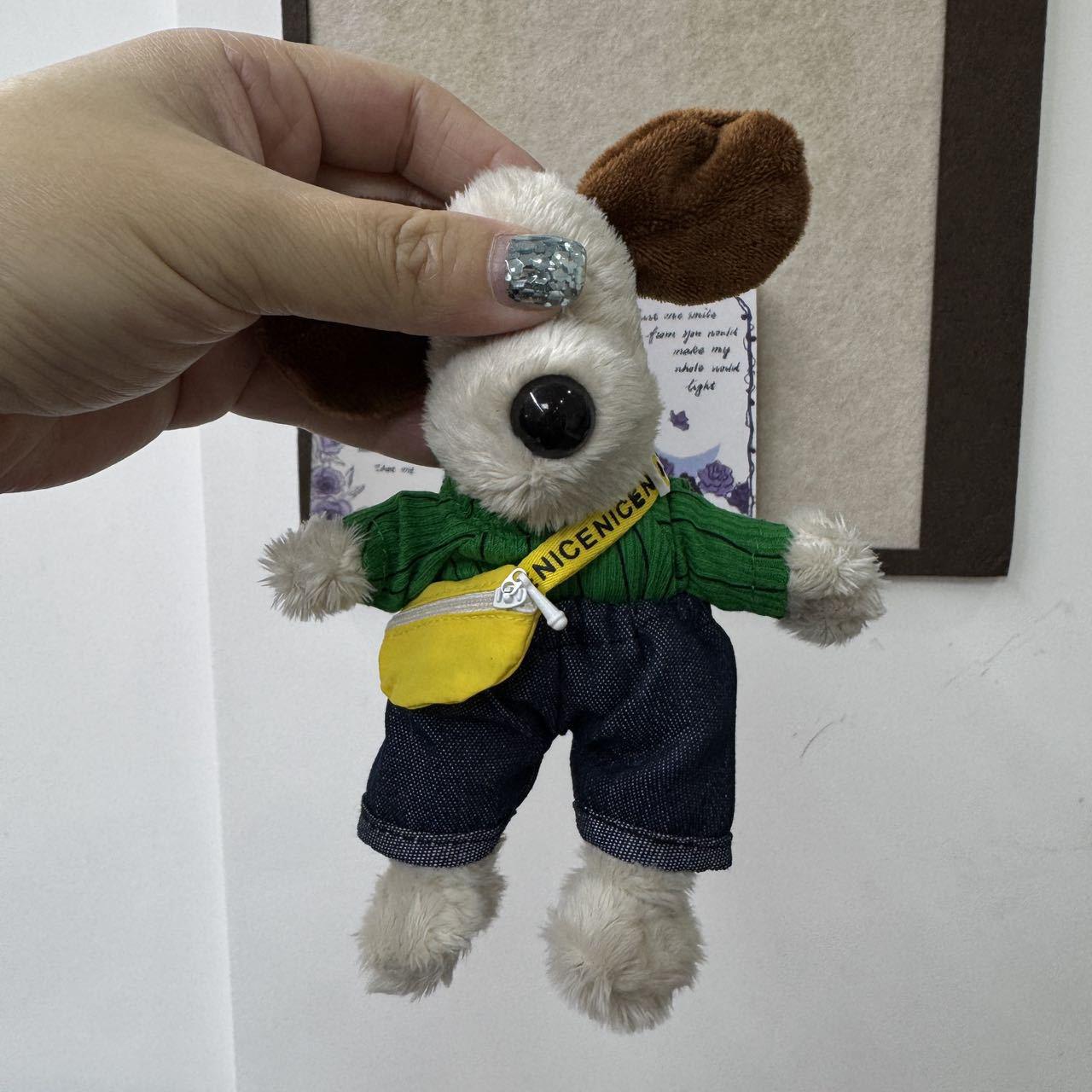 

13см Плюшевий брелок-підвіска для собаки в стилі Xiaohongshu 13cm Hanging Rope зелений