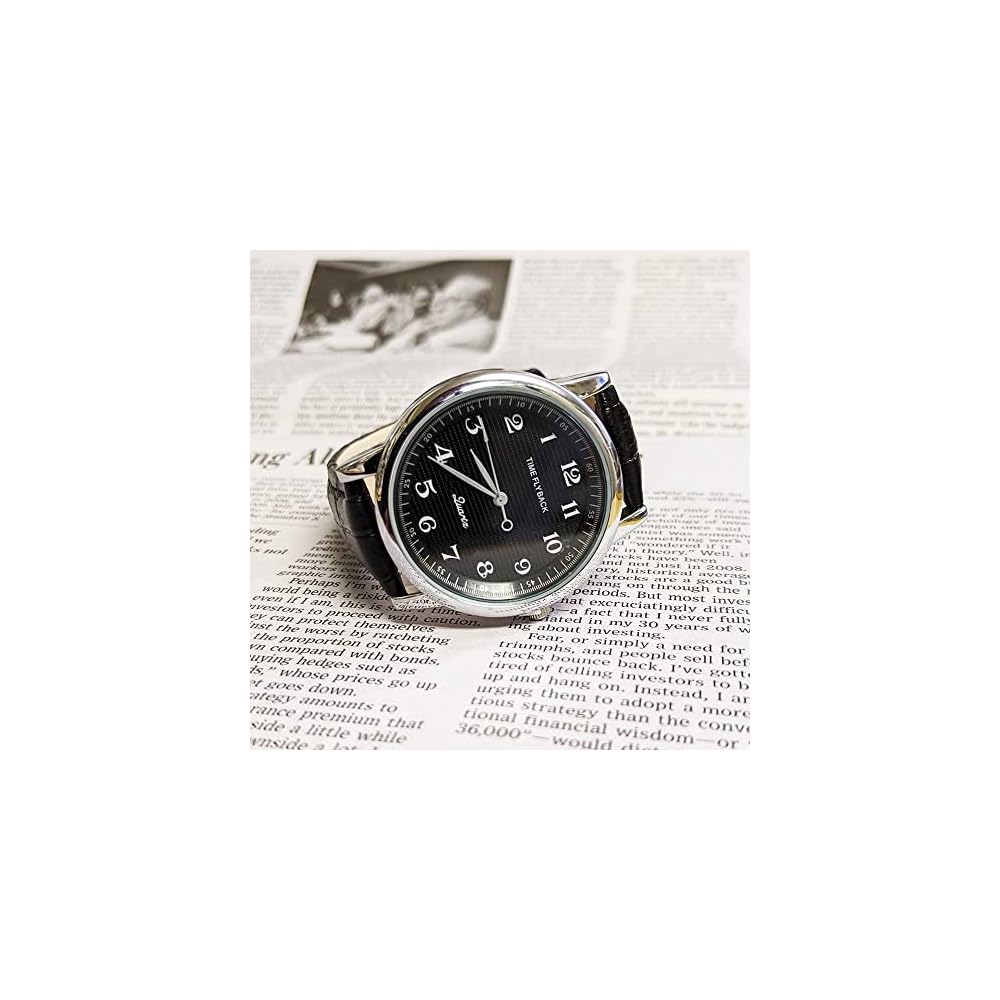 Time Fly Back Men's Reverse Rotation Watch Unique Design LE138bk