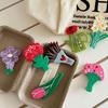 Vegetable Acetic Acid Flower Hairpin Fruit Tulip Duckbill Clip Cartoon Animals Hair Clip  Girls