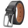 Men's High-end Leather Belt with Pin Buckle for Casual Wear, Trendy and Versatile for Young Men and Students Korean Style