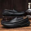 Plus Size Split Leather Shoes Men Loafers Comfortable Casual Shoes Men Driving Shoes Moccasins Men Flats Footwear