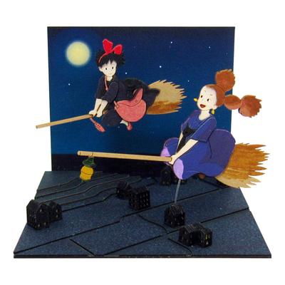 Sankei Studio Ghibli Mini Delivery Service Senpai Paper Craft Kiki's Majo-san Non-Scale MP07-81