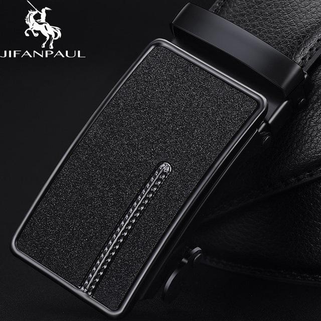 Nuova Cintura da Uomo Vera Pelle Fibbia Automatica Cinture di Alta Qualità per Uomini Marchio di Lusso Moda Cintura Business Uomo