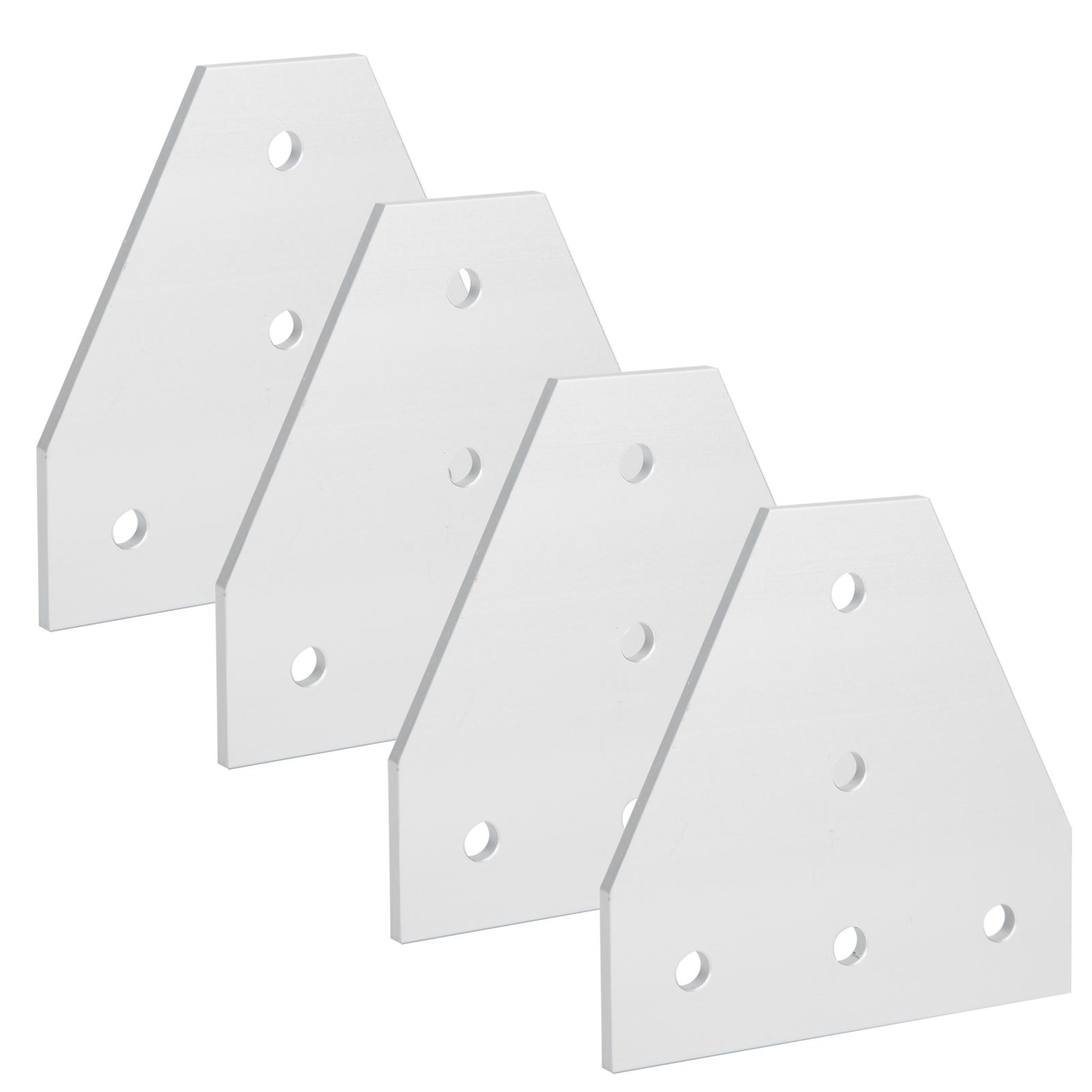 Plaque de jonction en T 203040 Alliage d'aluminium 5?Équerre de jonction à trou pour profilé aluminium 3030T
