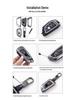 Geely Key Cover for Binyue, Borui, Binrui, Dihao GL, Xingrui, GS, Vision X6, Xingyue L – Car Key Bag Shell.