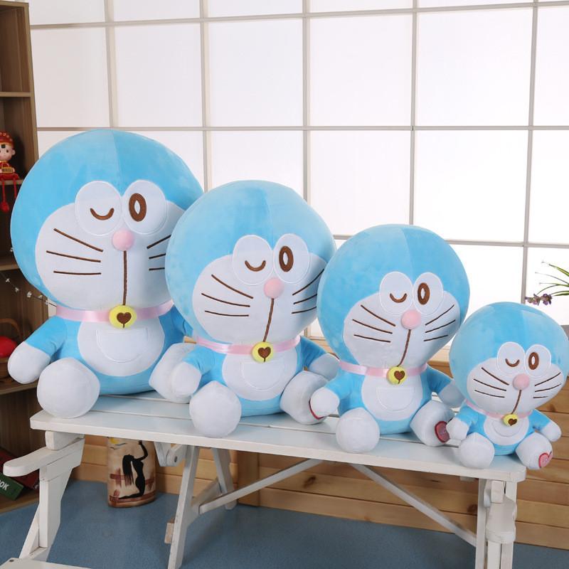 Plush Toy Doraemon Stuffed Animal Pillow With Soft Pp Cotton For Kids Gifts