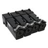 4PCS Toner Cartridge 4 Color Toner Cartridge Replenishment Set Suitable for Xerox Phaser 6125