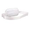 Ongwan Sports Belt Pouch, Large Capacity Adjustable Waist Belt Bag, 60-120cm (White)