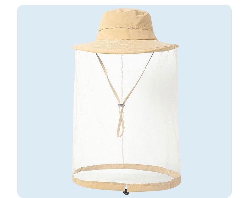 Unisex Sommer Sonnenhut: Moskitosicheres Netz, Schnelltrocknend, Wasserdicht, Ideal zum Angeln und Klettern
