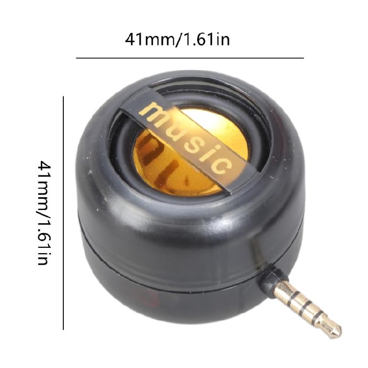 3 5mm Plug Mini Powerful Speaker Portable 3D Surround Phone Speaker Amplifiers Replacemnet For Smartphone Tablet