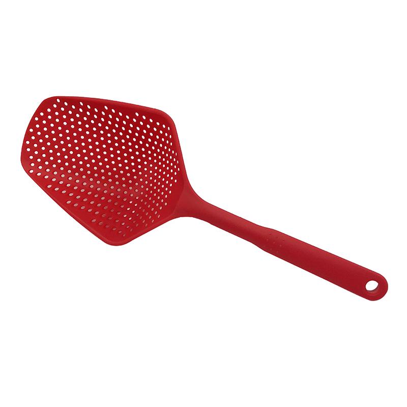 Premium Quality Cooking Shovel Vegetable Strainer Scoop Nylon Spoon Colander For Effortless Kitchen Use