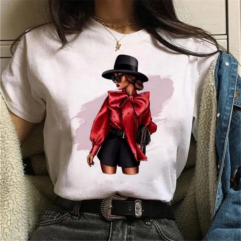 

Maycaur Женская повседневная футболка с короткими рукавами Harajuku Сексуальная женская футболка с принтом Модные корейские трендовые белые топы Женские футболки S