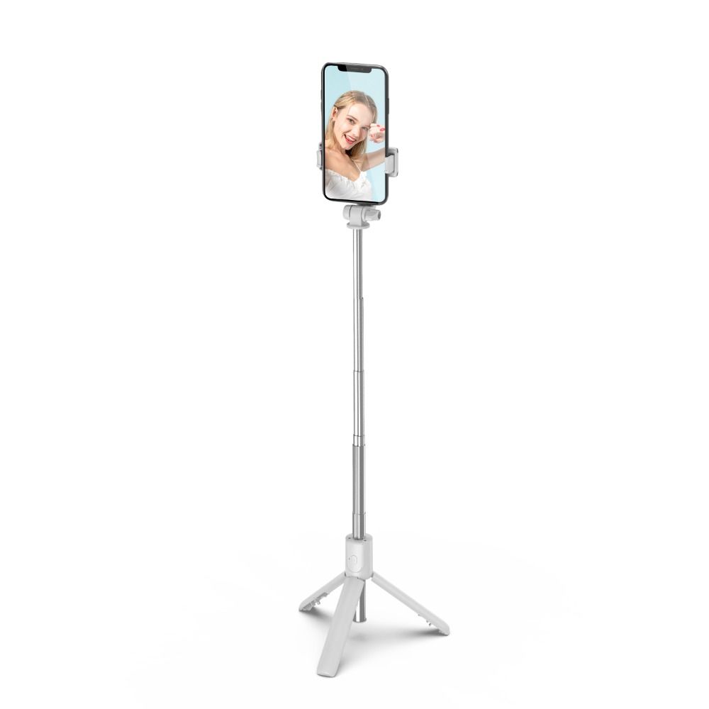 Con Luce di Riempimento Bastone Selfie per Cellulare 0,7/1/1,7m Bastone Selfie per Registrazione Video/Foto/Vlog