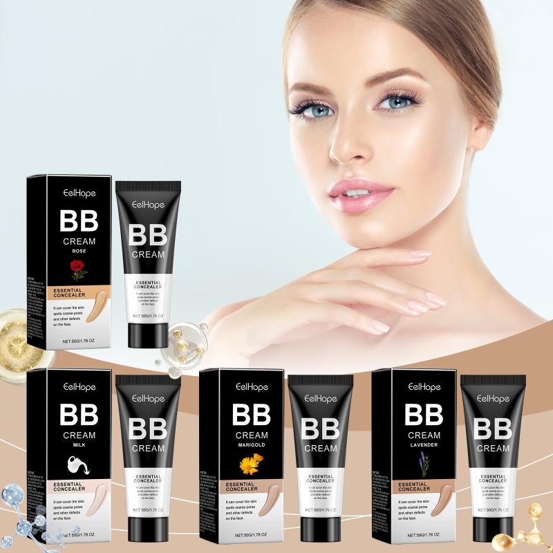 Long Lasting Bb Cream Whitening Shiny Flawlesss Covering Blemishes Pore Fine Line Moisturizing Glow Brightening Foundation Cream