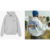 D11-Cotton-containing blended men's and women's versatile sweater fashion long-sleeved street fashion loose hoodie