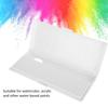 24 Fächer faltbare Malpalette Box Weiß Aquarell Mischschale Outdoor Feld Malerei