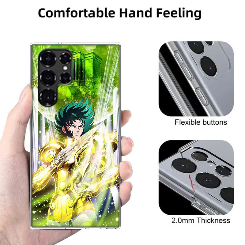 Saint Seiya Knights Of The Zodiac Cases Phone Case for Samsung Galaxy S26 Ultra S25 Edge S24 S23 FE S21 Plus S20 S22 S10 Cover T