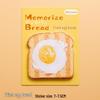 Creative Cute Bread-Shaped Sticky Notes