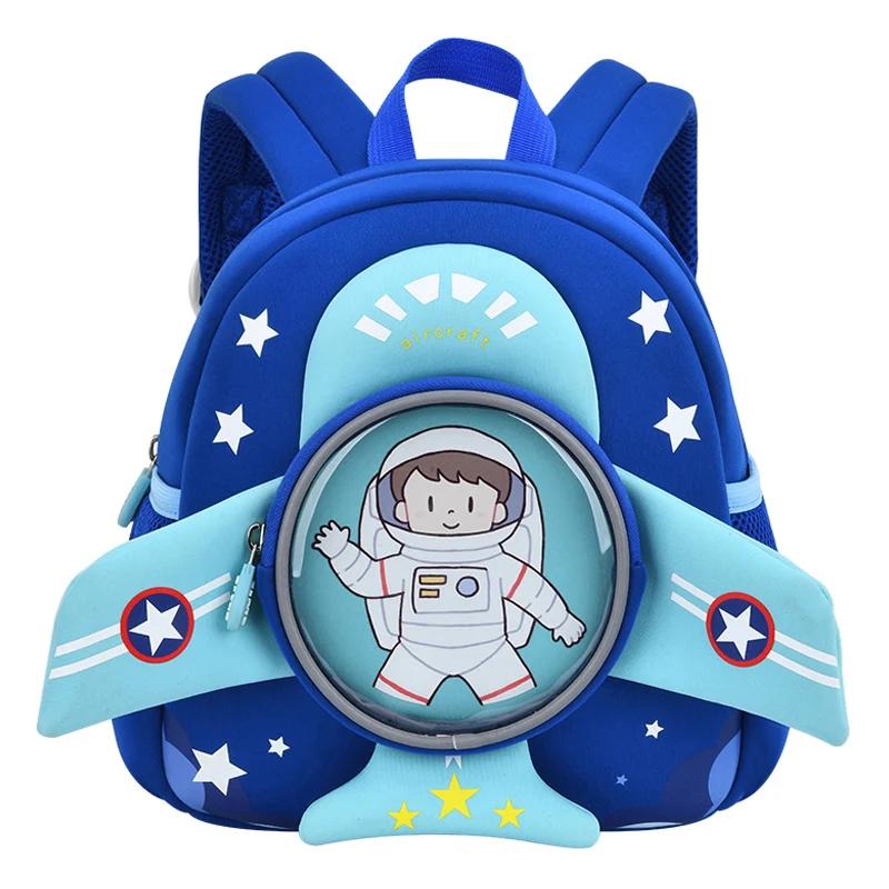 Sac à dos scolaire dessin animé avion 3D pour enfants Garçons Tout-petits Enfants Sacs d'école Filles Maternelle Sac Avion Mochila Infantil