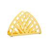 Non-slip Bottom Iron Art Paper Towel Holder Hollow Desktop Tissue Stand  Home