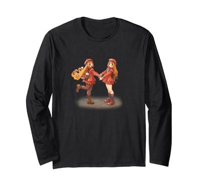 Kleine Prinzessin: Puppe Prinzessin von Marl Kingdom 2 Kururu und Claire (Uniform) Langarm-T-Shirt