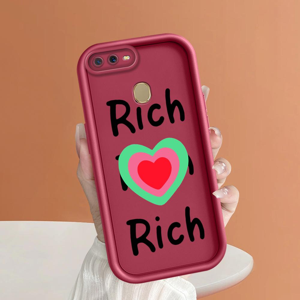 Myk Silikon Firkantet Stige Tegneseriemønster Full Dekning Kamerabeskyttelse Støtsikkert Deksel for OPPO Reno Realme OnePlus