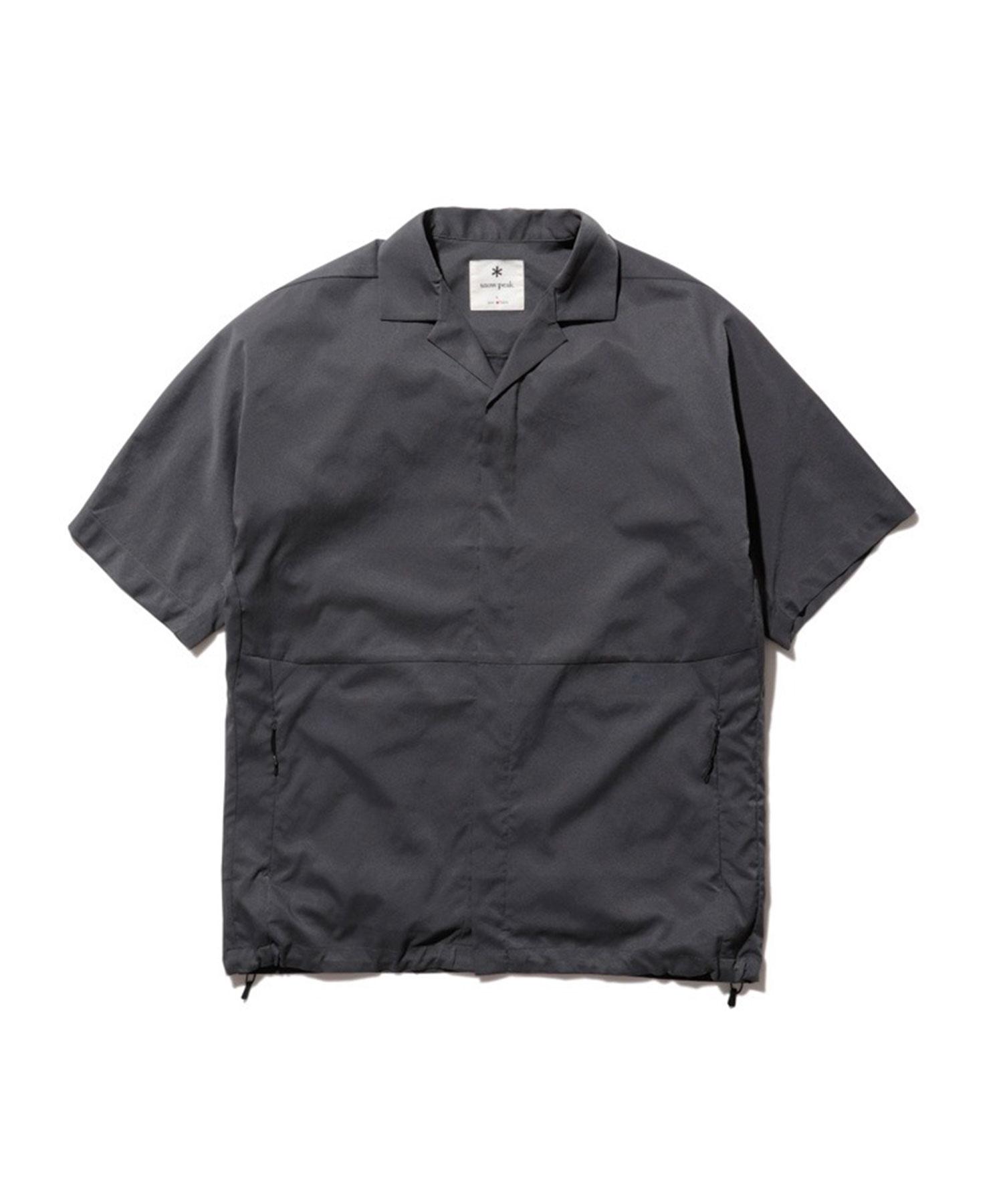Snow Peak Breathable Quick Dry Shirt - Asphalt / Sh-23Su001As Asphalt/S