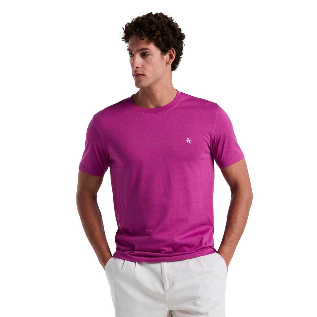 Original Penguin Herren T-Shirt mit gesticktem Logo