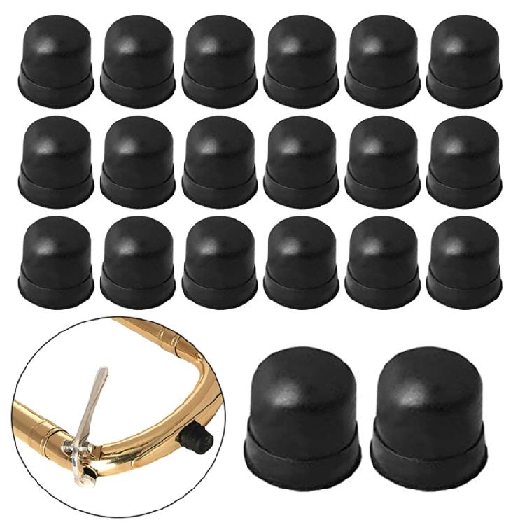 20Pcs Trombone Slide Silicone Protectors Bumper Trombone Cover Repair Tool Part