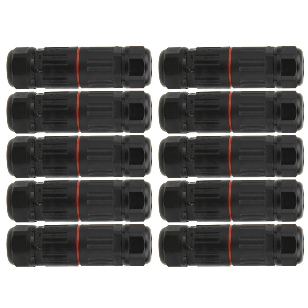 10 Stück Wasserdichter Stecker Elektrisch IP68 Klemmen Sortimentskasten für Straßenlaternen