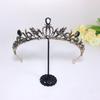 Baroque Retro Black Luxury Crown Bridal Tiara Wedding Dress Wedding Birthday Crown