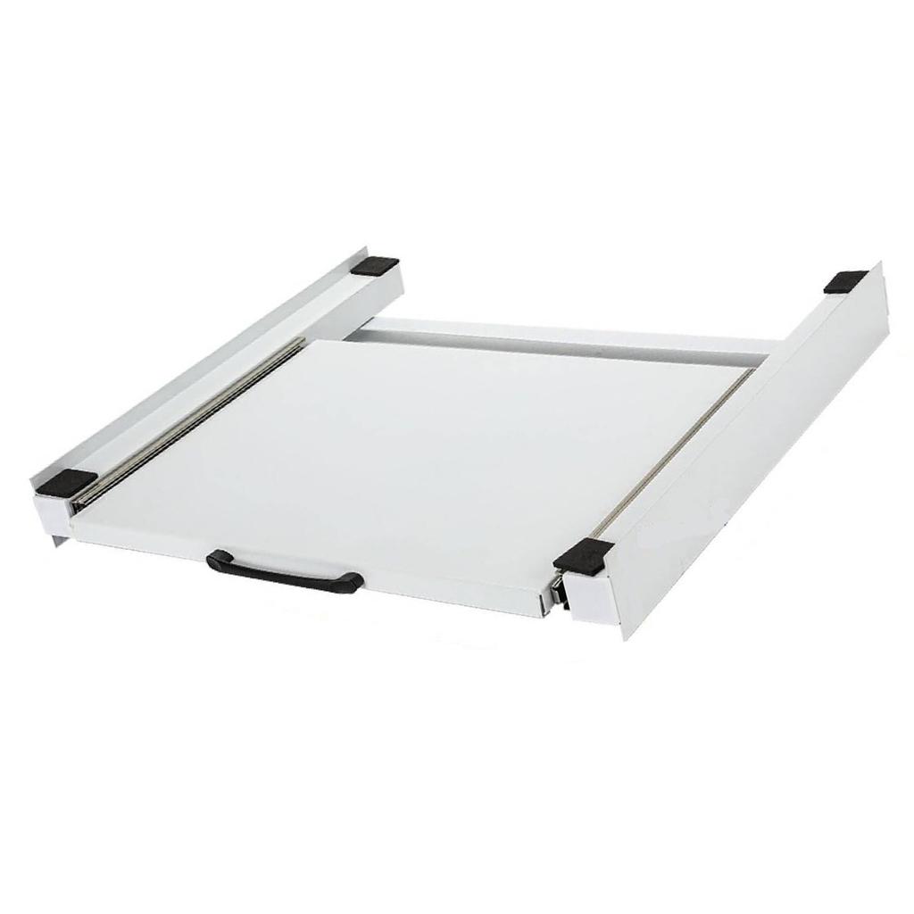 Washer Dryer Stacking Kit Metal Connecting Frame with Pull Out Shelf for Washing Machine Dryers 60cm Wide Appliances