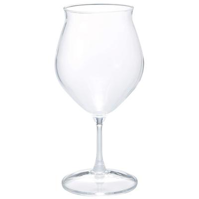 Heat Resistant Flavor Glass Tulip Full Water Capacity 300ml Transparent Coffee Glass Goblet HFG-300-C