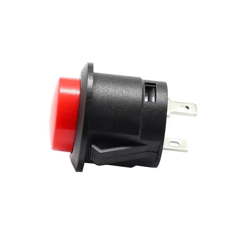 5/20/100Pcs R13-507 16mm Round Switch Momentary Push Button Switch 2Pins ON-OFF Self-reset Panel Mounting